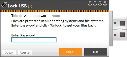 USB Unlocking Screenshot